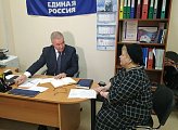 Василий Омельчук провел прием граждан в Полярных Зорях