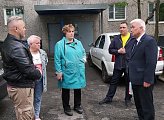 Уважаемые земляки, 8 июня состоялась встреча с жителями микрорайона дома № 21 по проезду Ледокольному