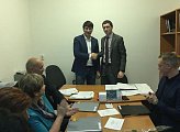 Василий Омельчук поздравил Александра Самарина  с победой на выборах в Алакуртти и с избранием главой муниципального образования.