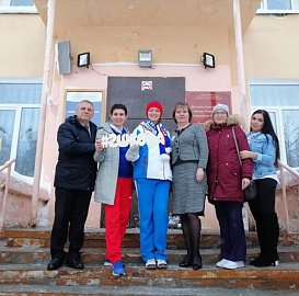 Лариса Круглова  и команда #олимпийскиелегенды# провели встречу с учениками школы № 2 города Кировска 