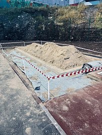 Ведутся работы по устранению выявленных нарушений на новом стадионе ул.Книповича рядом со зданием областного суда