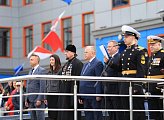 Председатель областной Думы Сергей Дубовой напутствовал выпускников «нахимовки»