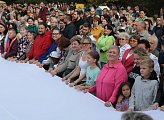 В Мурманске состоялся концерт-акция, посвященный Дню Государственного флага России