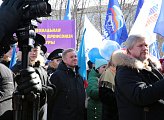 Депутаты областной Думы приняли участие в первомайском шествии