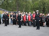 В Мурманской области почтили память экипажа атомного подводного ракетного крейсера "Курск" 