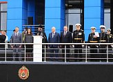 Председатель областной Думы Сергей Дубовой напутствовал выпускников «нахимовки»