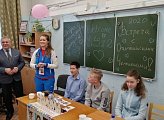 Лариса Круглова  и команда #олимпийскиелегенды# провели встречу с учениками школы № 2 города Кировска 