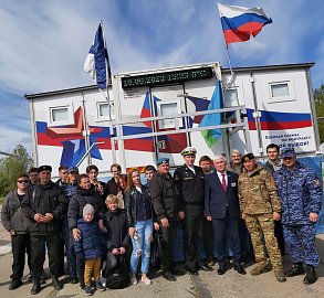 В канун государственного праздника День России принял участие в Празднике Патриотов, который проходил на территории ФГБУ "Военно-патриотический парк культуры и отдыха "Патриот" Северного флота"
