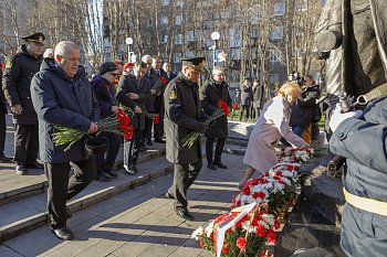 В Мурманске состоялся митинг, посвященный 78-й годовщине  разгрома немецко-фашистских войск в Заполярье